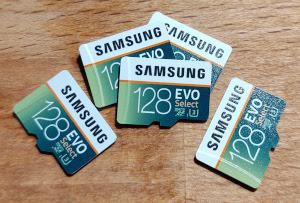 SD Card Samsung 128GB evo U3